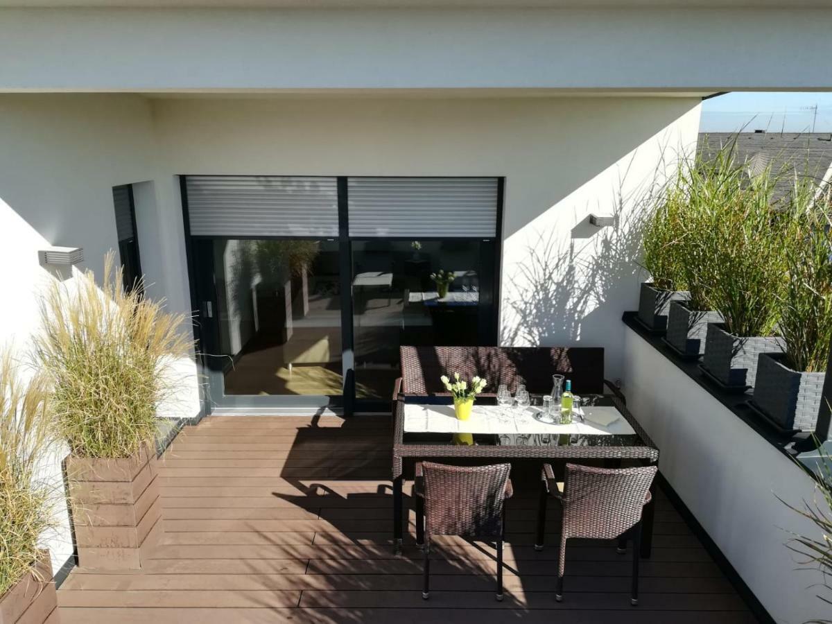 Penthouse Griemann 2 Fuer Max 4 Personen Mit Eigener Grosser Dachterrasse Zum Relaxen! อิลมิทซ์ ภายนอก รูปภาพ
